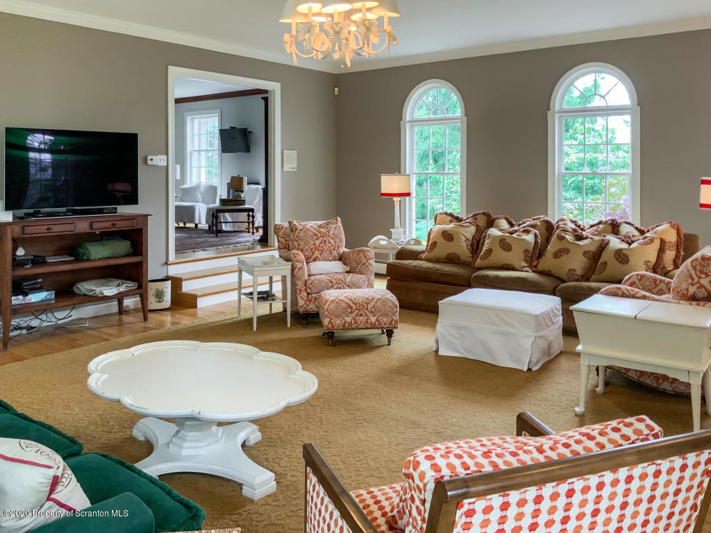 715 Lantern Hill Road Shavertown, PA 18708 - Photo 5 of 38 a living room with furniture and a flat screen tv