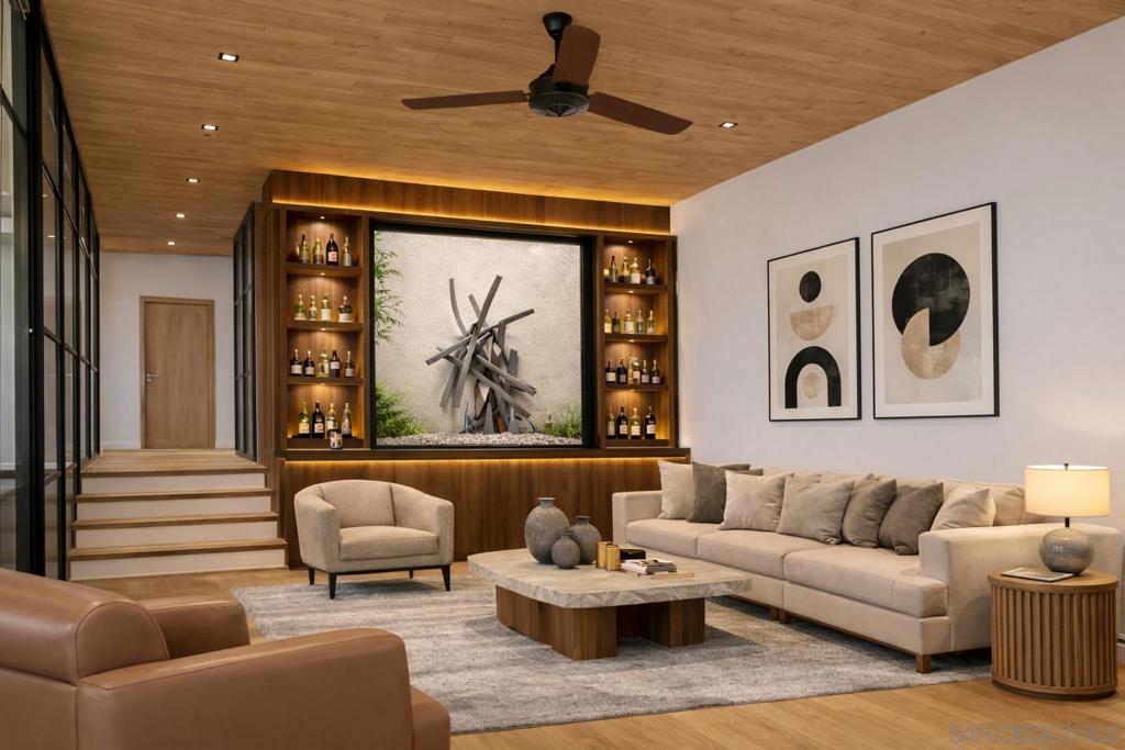 0 Calle Rancho Vista Encinitas, CA 92024 - Photo 9 of 17 a living room with furniture and a wooden floor