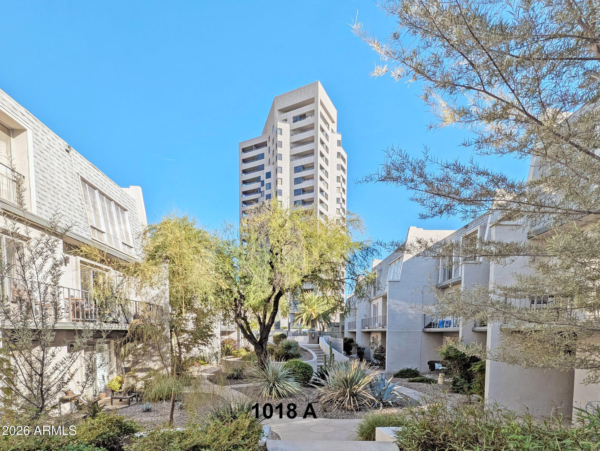 1018 East Osborn Road, Unit A Phoenix, AZ 85014 - Photo 12 of 19 a view of a city with tall buildings