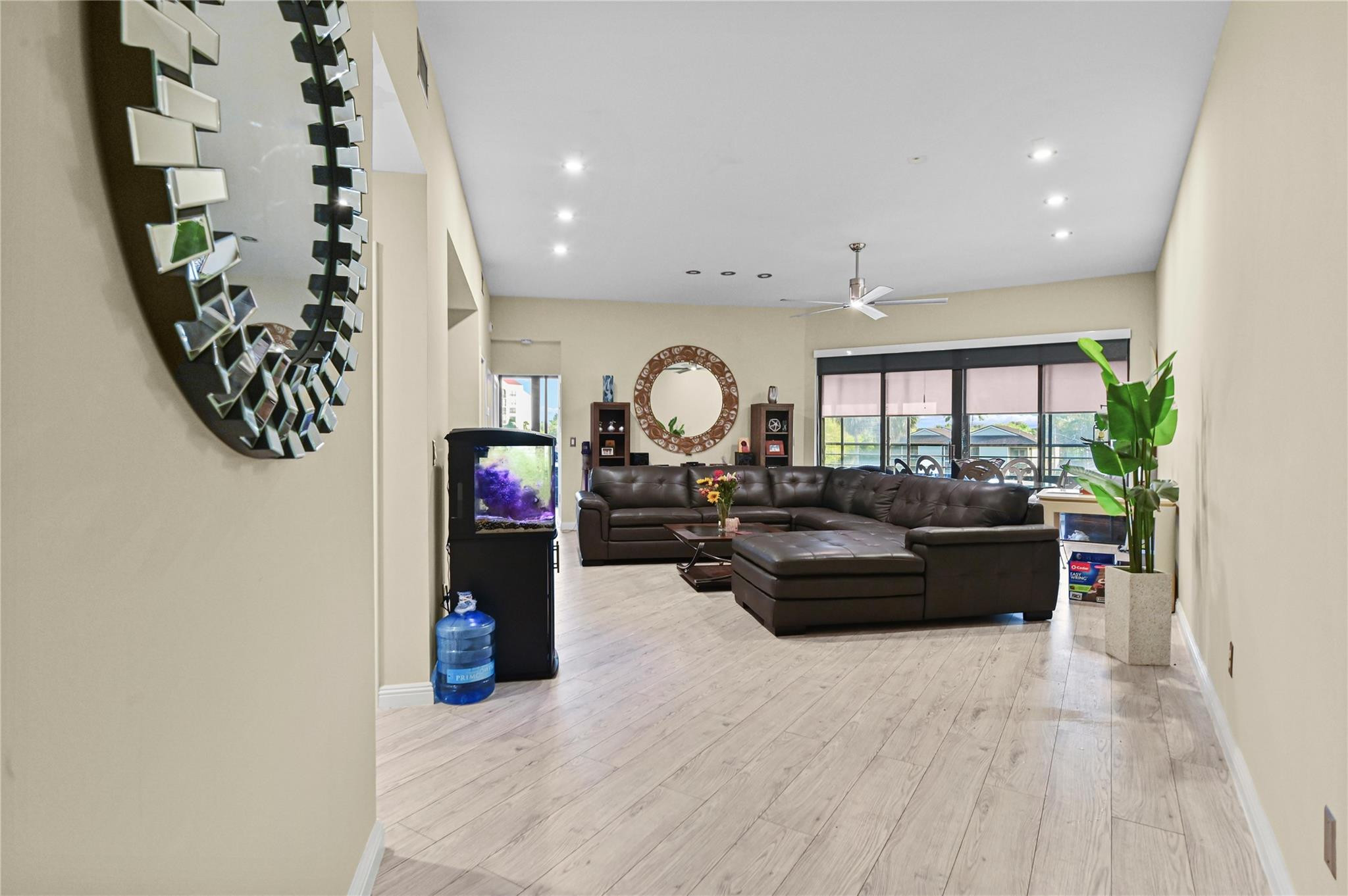 7520 La Paz Boulevard, Unit 306 Boca Raton, FL 33433 - Photo 4 of 36 Foyer entry wood style flooring thru-out