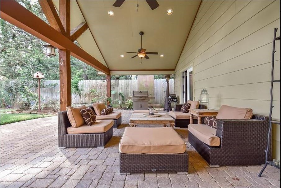 13123 Conifer Road Houston, TX 77079 - Photo 23 of 31 Backyard oasis is perfect for entertaining or raising a family.
