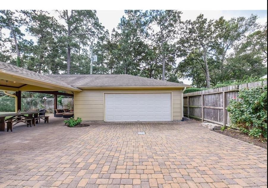 13123 Conifer Road Houston, TX 77079 - Photo 30 of 31 View of the oversized garage. Plenty of parking spaces
