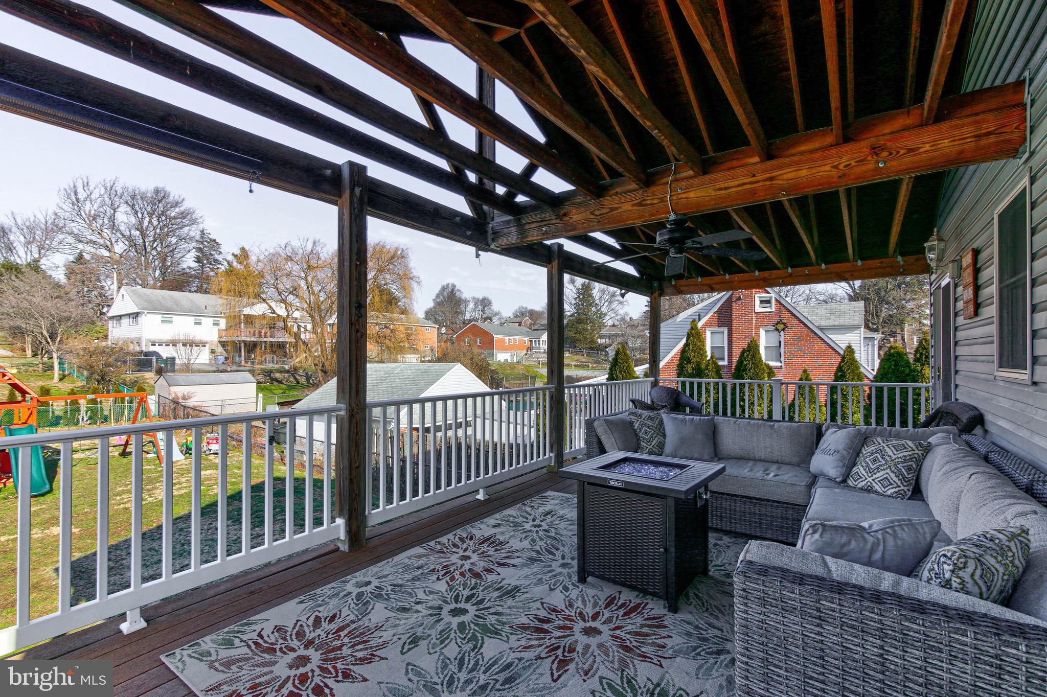 1216 Ellston Road Havertown, PA 19083 - Photo 24 of 33 Second story covered deck