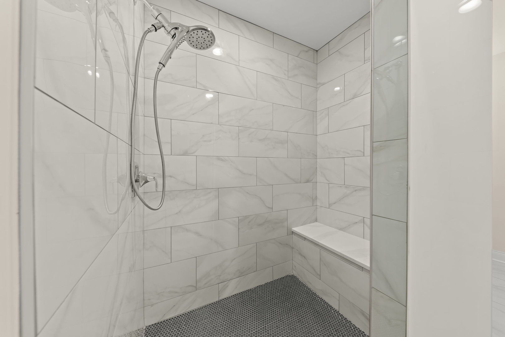 12185 Morandi Court Lemont, IL 60439 - Photo 8 of 13 a bathroom with a shower