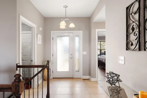 a view of entryway with stairs