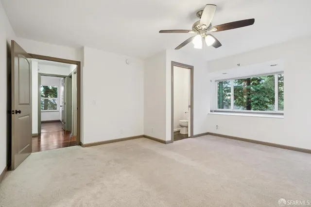 a view of empty room