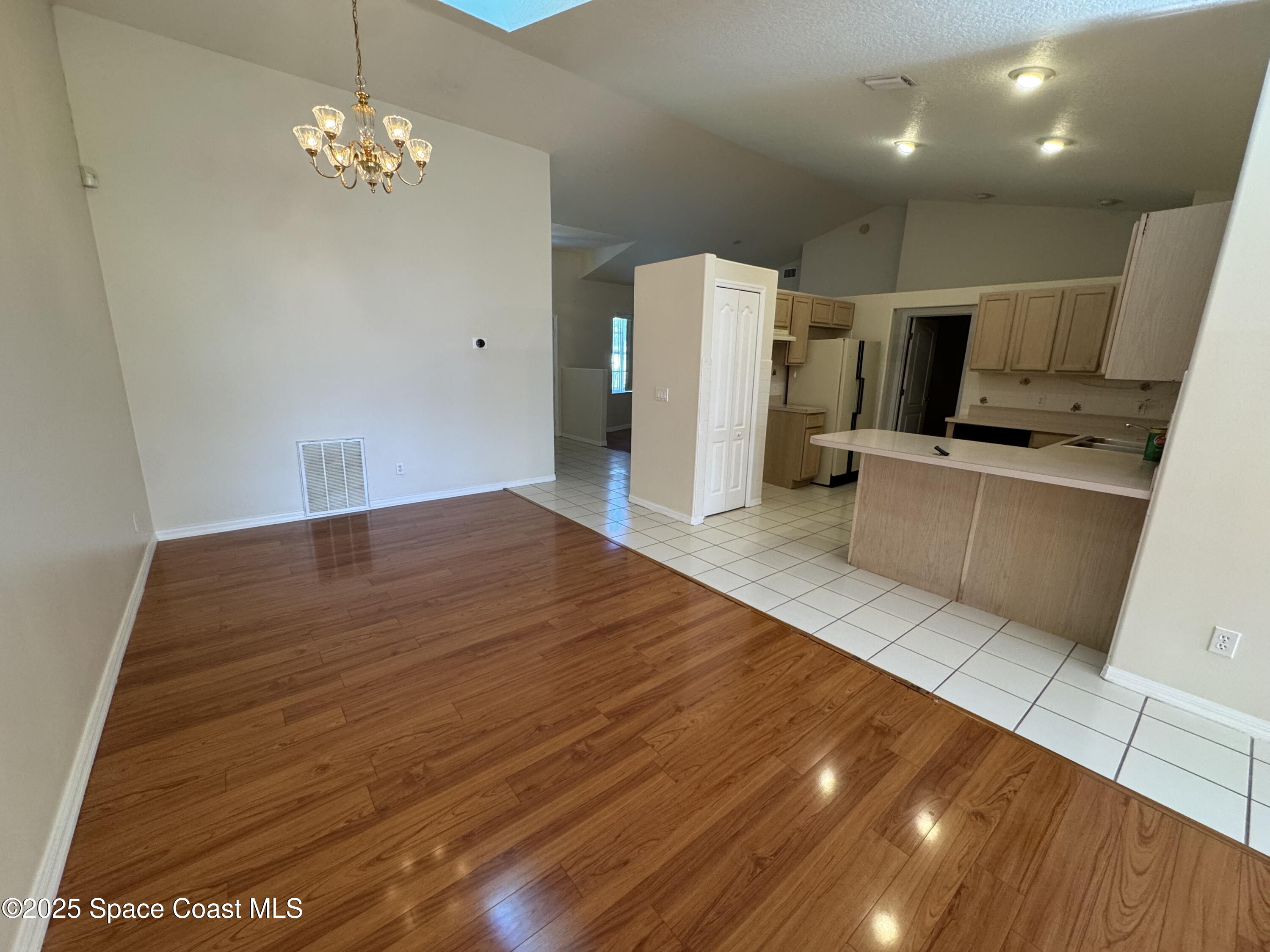 1522 Breese Street Northeast Palm Bay, FL 32905 - Photo 8 of 12 a view of a livingroom with a fireplace
