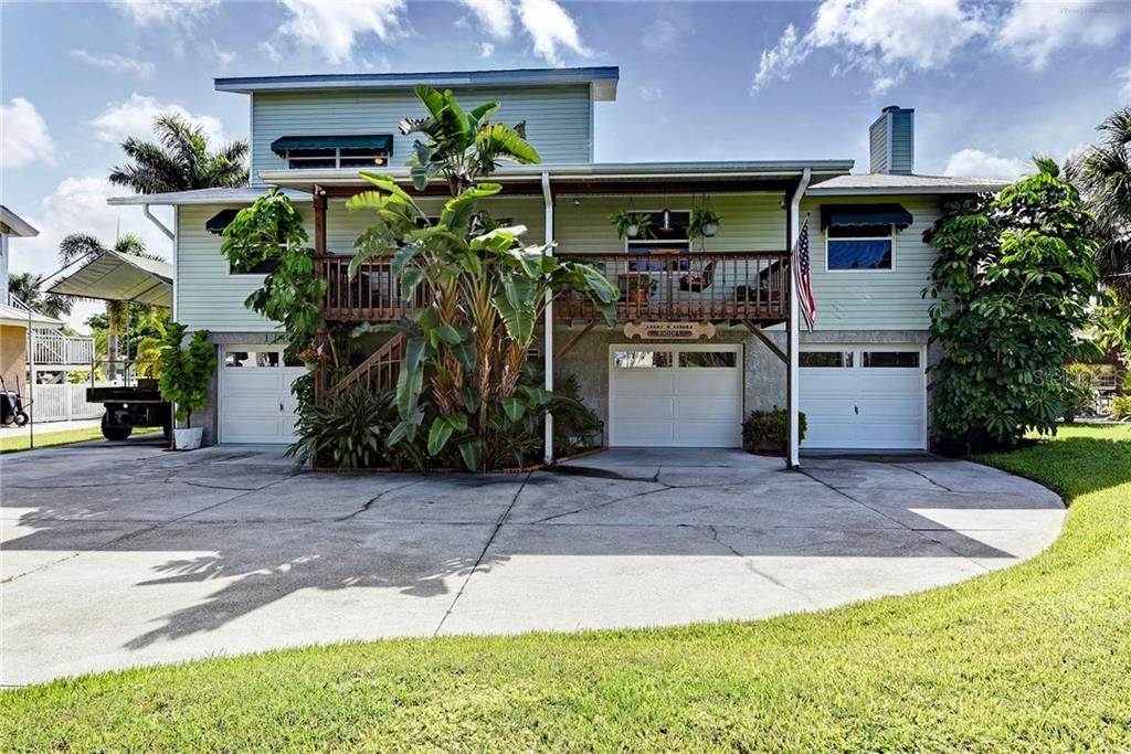 a front view of house with yard