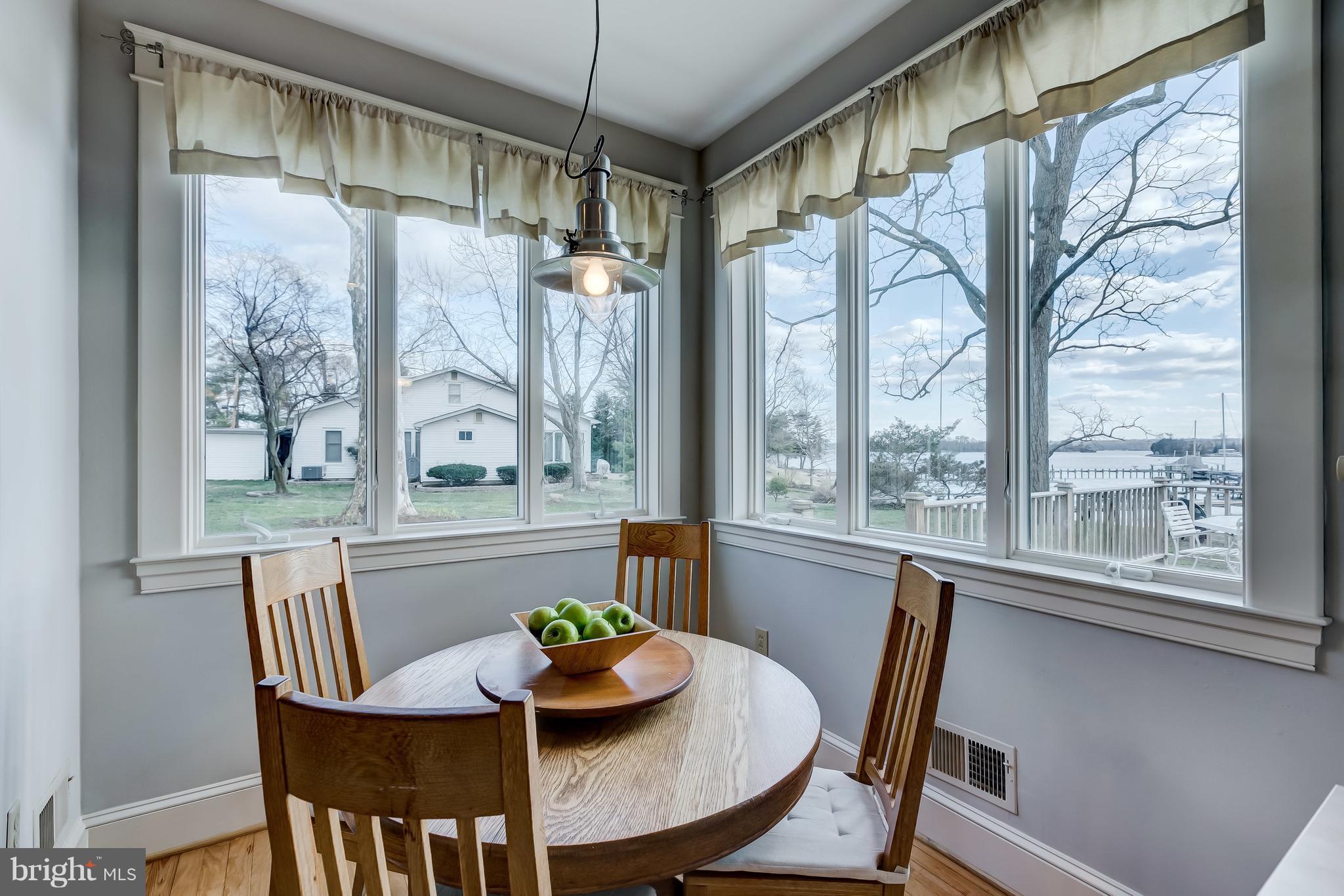 352 Hickory Point Road Pasadena, MD 21122 - Photo 5 of 28 Cozy breakfast nook with tranquil views