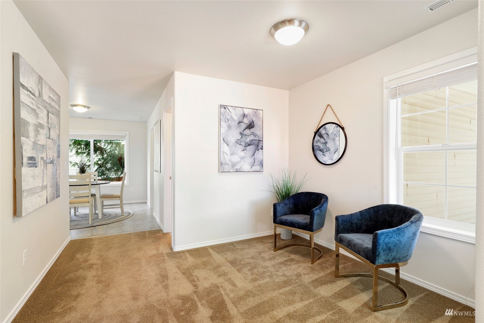 18015 168th Way Southeast Renton, WA 98058 - Photo 15 of 40 a living room with furniture and a window