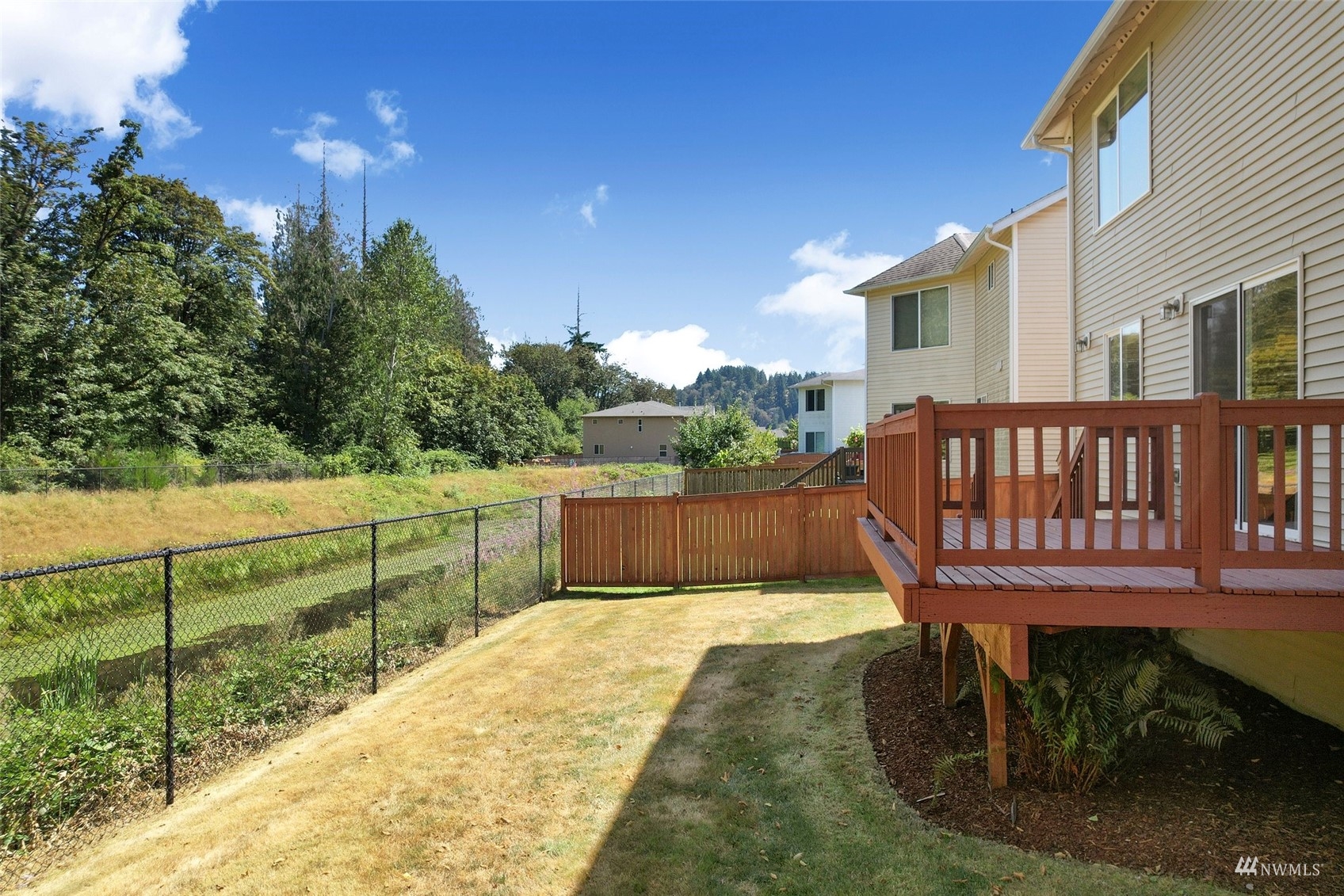 18015 168th Way Southeast Renton, WA 98058 - Photo 32 of 40 a view of a deck with a chair