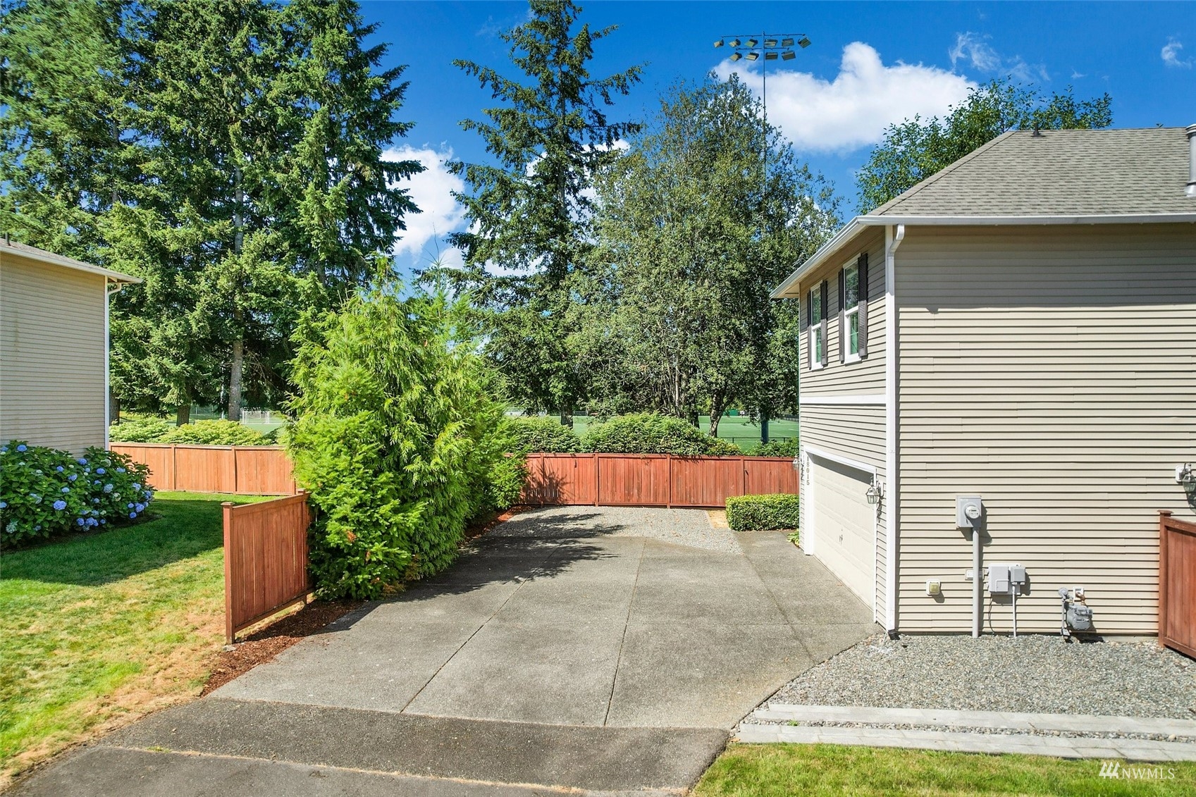 18015 168th Way Southeast Renton, WA 98058 - Photo 36 of 40 a view of a back yard of the house