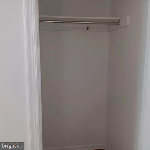 a view of a closet