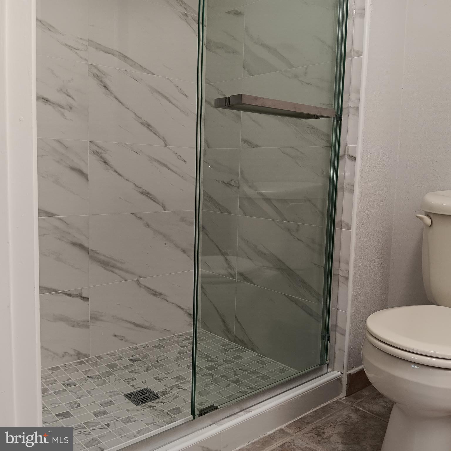 123 Caernarvon Court Exton, PA 19341 - Photo 31 of 43 a bathroom with a shower and toilet