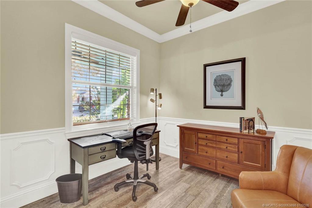 424 Southwest Camden Avenue Stuart, FL 34994 - Photo 24 of 58 a view of a workspace with furniture and a window