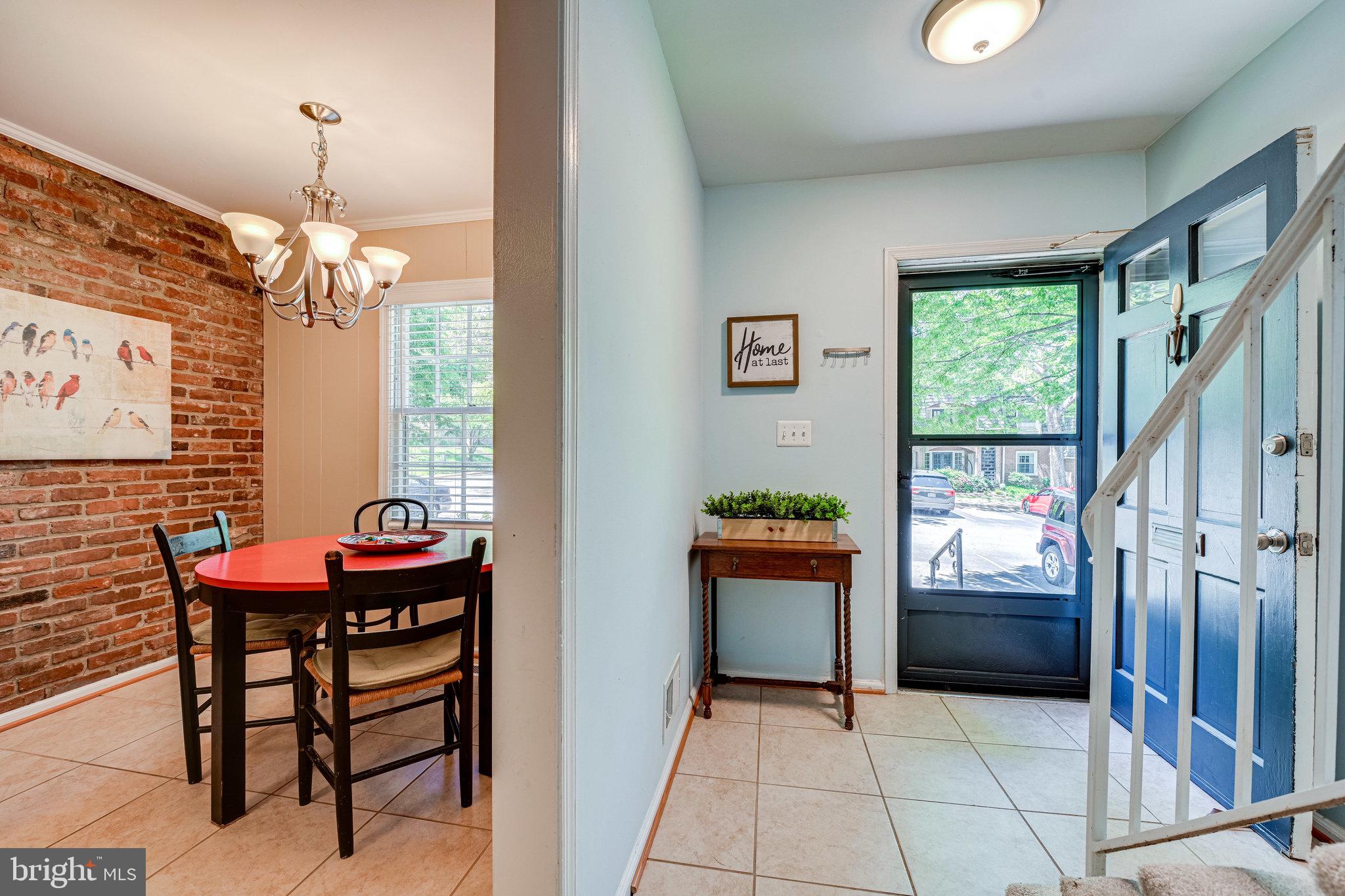5927 Noblestown Road, Unit 49 Springfield, VA 22152 - Photo 12 of 33 From kitchen, foyer up the stairs to bedrooms.