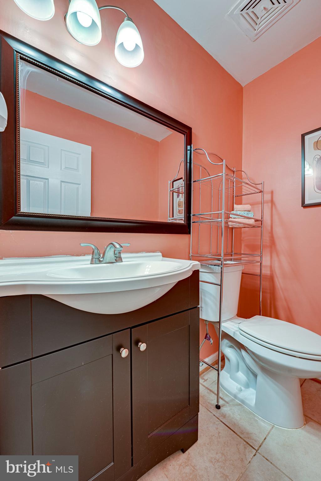 5927 Noblestown Road, Unit 49 Springfield, VA 22152 - Photo 27 of 33 Lower level bath has an updated vanity.