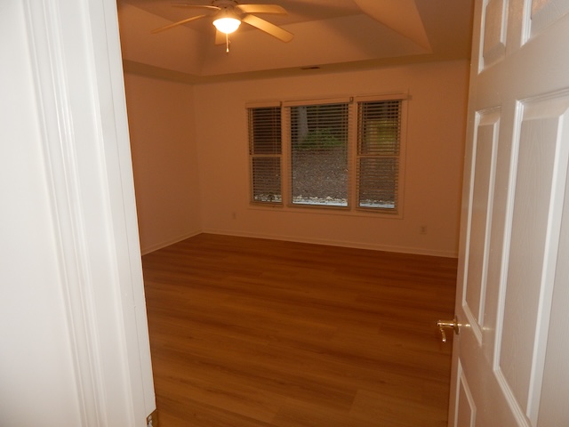 620 Downs Loop Clemson, SC 29631 - Photo 25 of 35 LVP flooring and an elegant tray ceiling define this welcoming private retreat.