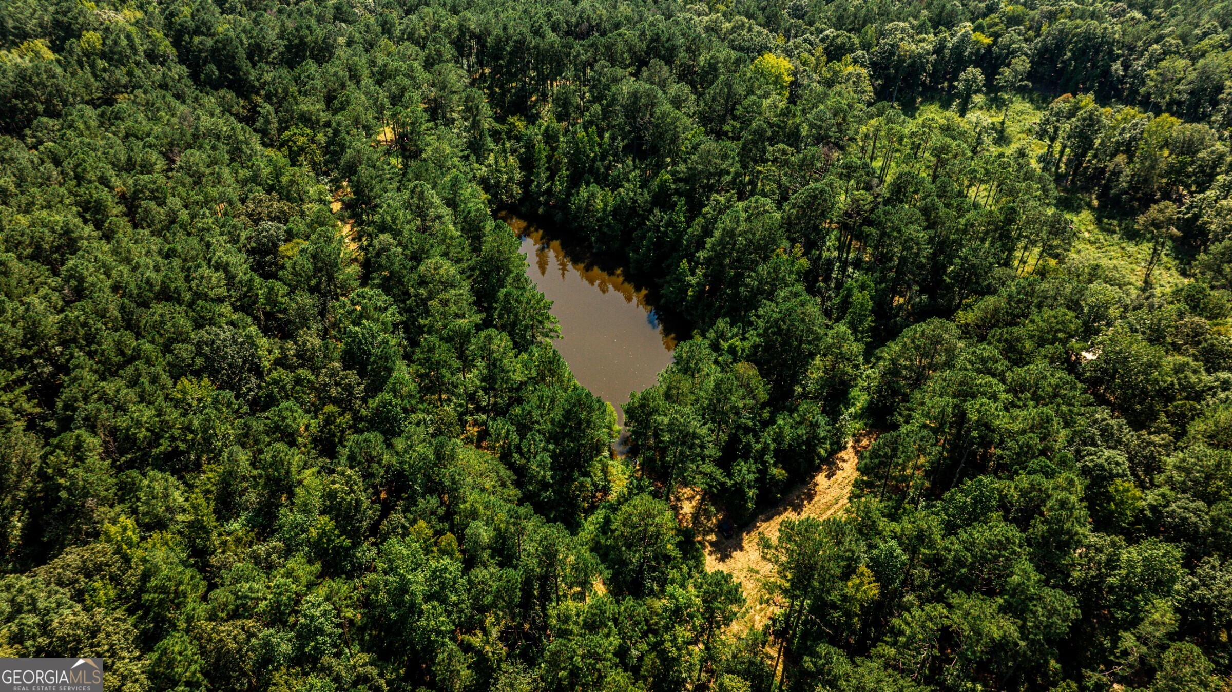 0 Felton Mcmichael Road Monticello, GA 31064 - Photo 12 of 26 an aerial view of residential house with outdoor space and trees all around