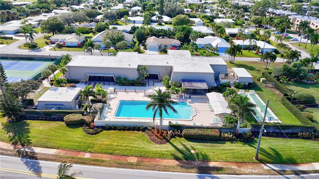 1843 Southeast Granada Lane Stuart, FL 34996 - Photo 40 of 47 Conquistador Clubhouse, Tennis Courts and Large Community Pool