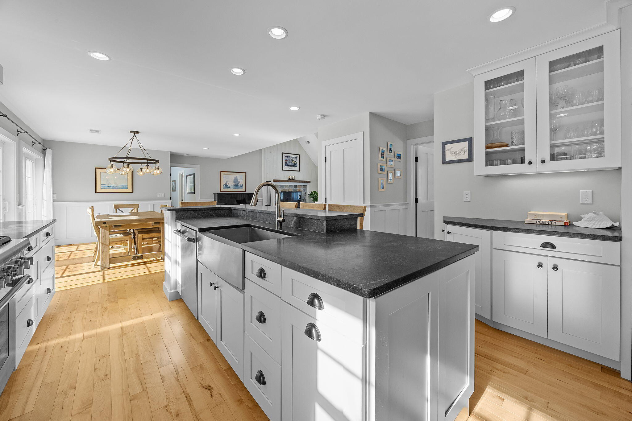 174 Cross Neck Road Marion, MA 02738 - Photo 10 of 41 a kitchen with counter top space and cabinets