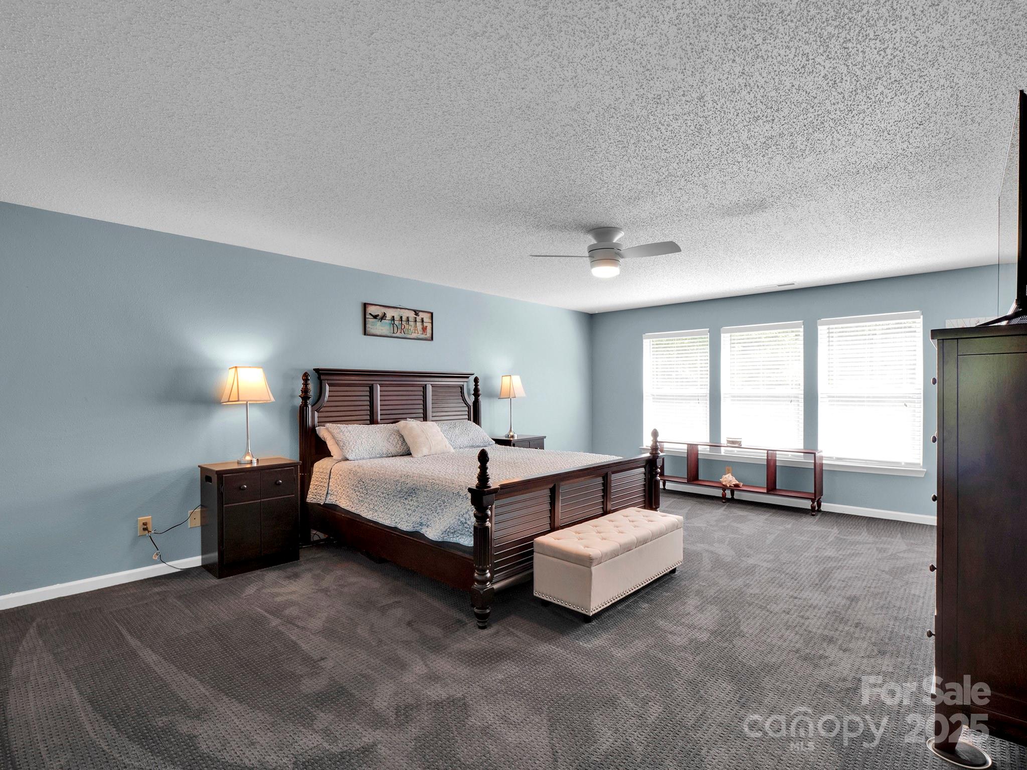 4148 Shasta Circle Clover, SC 29710 - Photo 31 of 48 a spacious bedroom with a bed and a couch