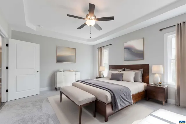 a bathroom with a double vanity sink and mirror