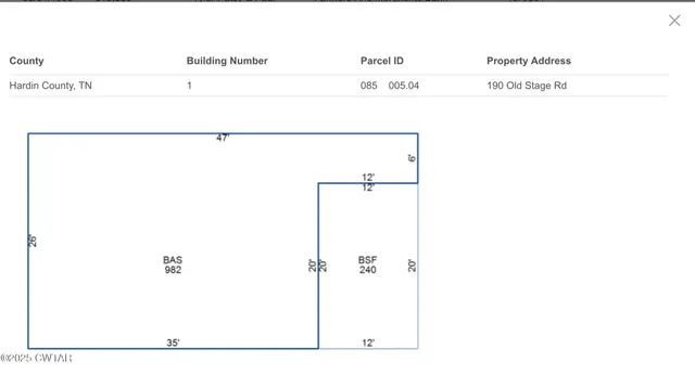 $48,000 | 190 Old Stage Road, Adamsville, TN 38310