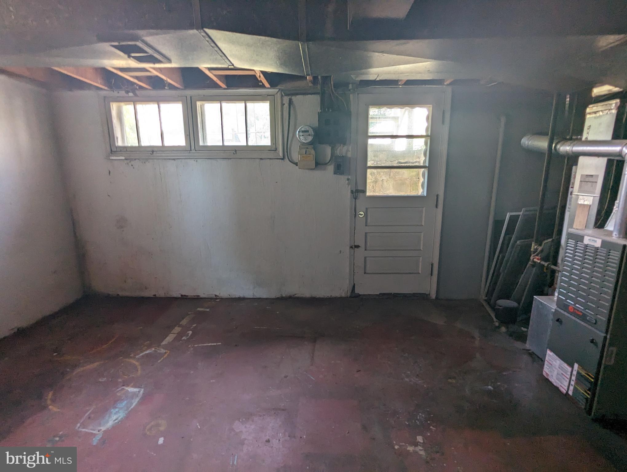 8 Mardrew Road Baltimore, MD 21229 - Photo 20 of 24 Unfinished Portion of Basement