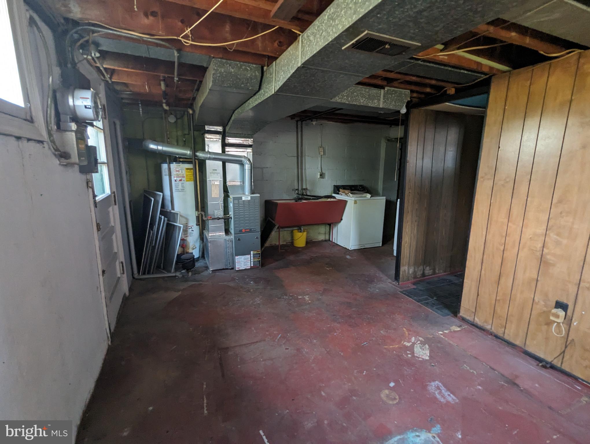 8 Mardrew Road Baltimore, MD 21229 - Photo 21 of 24 Unfinished Portion of Basement
