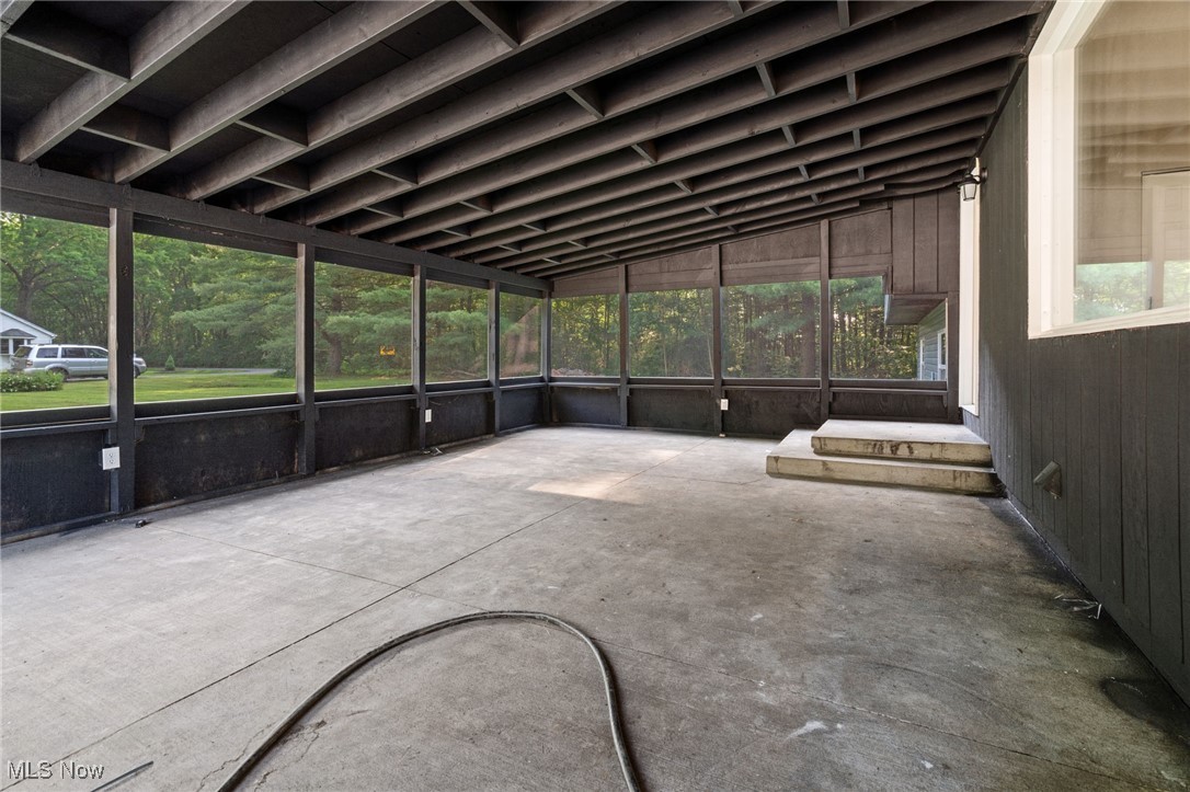 4232 Wilson Avenue Ravenna, OH 44266 - Photo 23 of 28 View of unfurnished sunroom