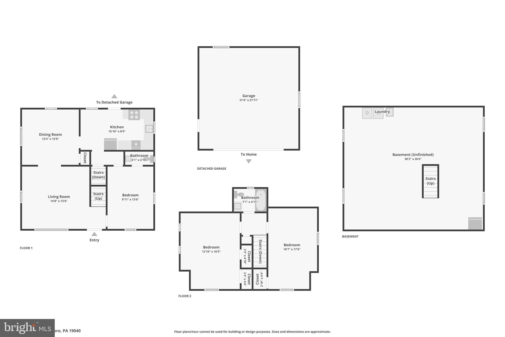 311 Hampton Road Hatboro, PA 19040 - Photo 53 of 53 Floor plans and measurements
