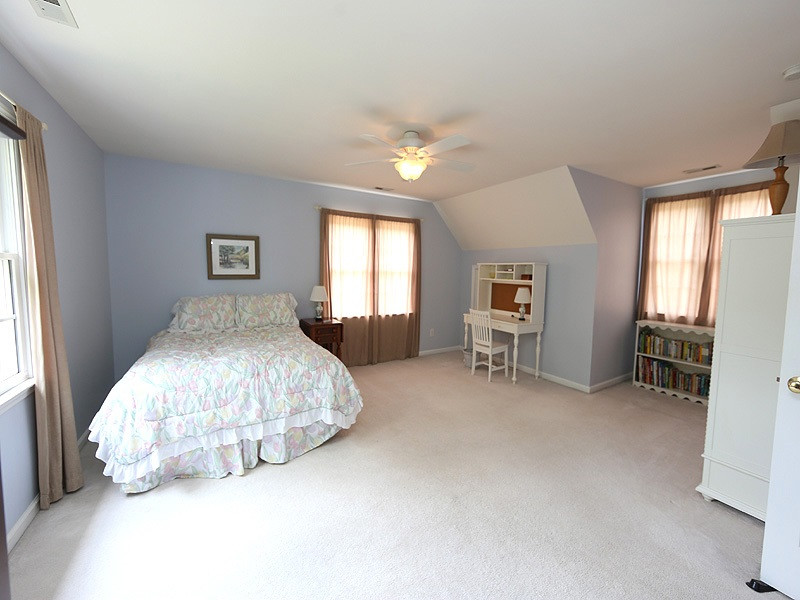 2608 Westmill Court Raleigh, NC 27613 - Photo 15 of 21 This large bedroom with generous double closet could also be a second floor bonus room. Secondary bedroom