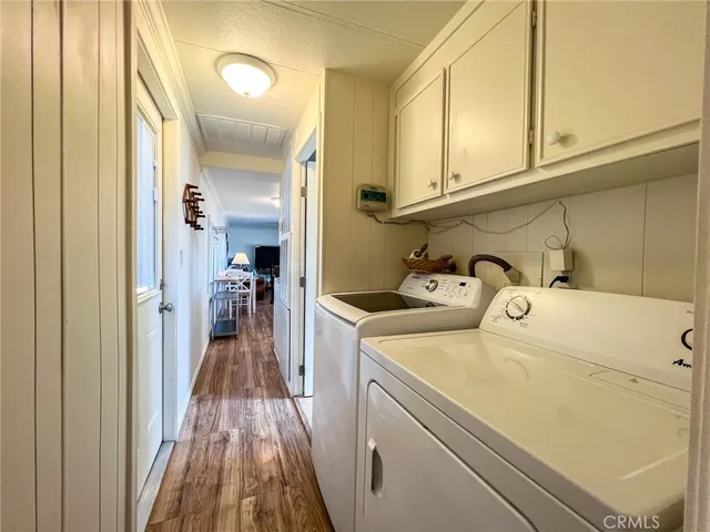 a view of a swimming pool with a yard