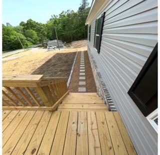 523 Welcome Hill Road Trion, GA 30753 - Photo 15 of 19 a view of balcony with wooden floor