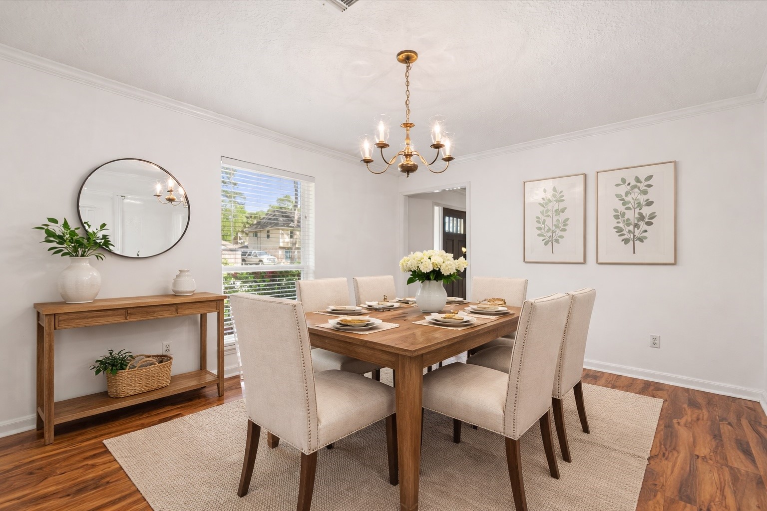 5223 Ashmere Lane Spring, TX 77379 - Photo 23 of 50 Virtually staged dining room.