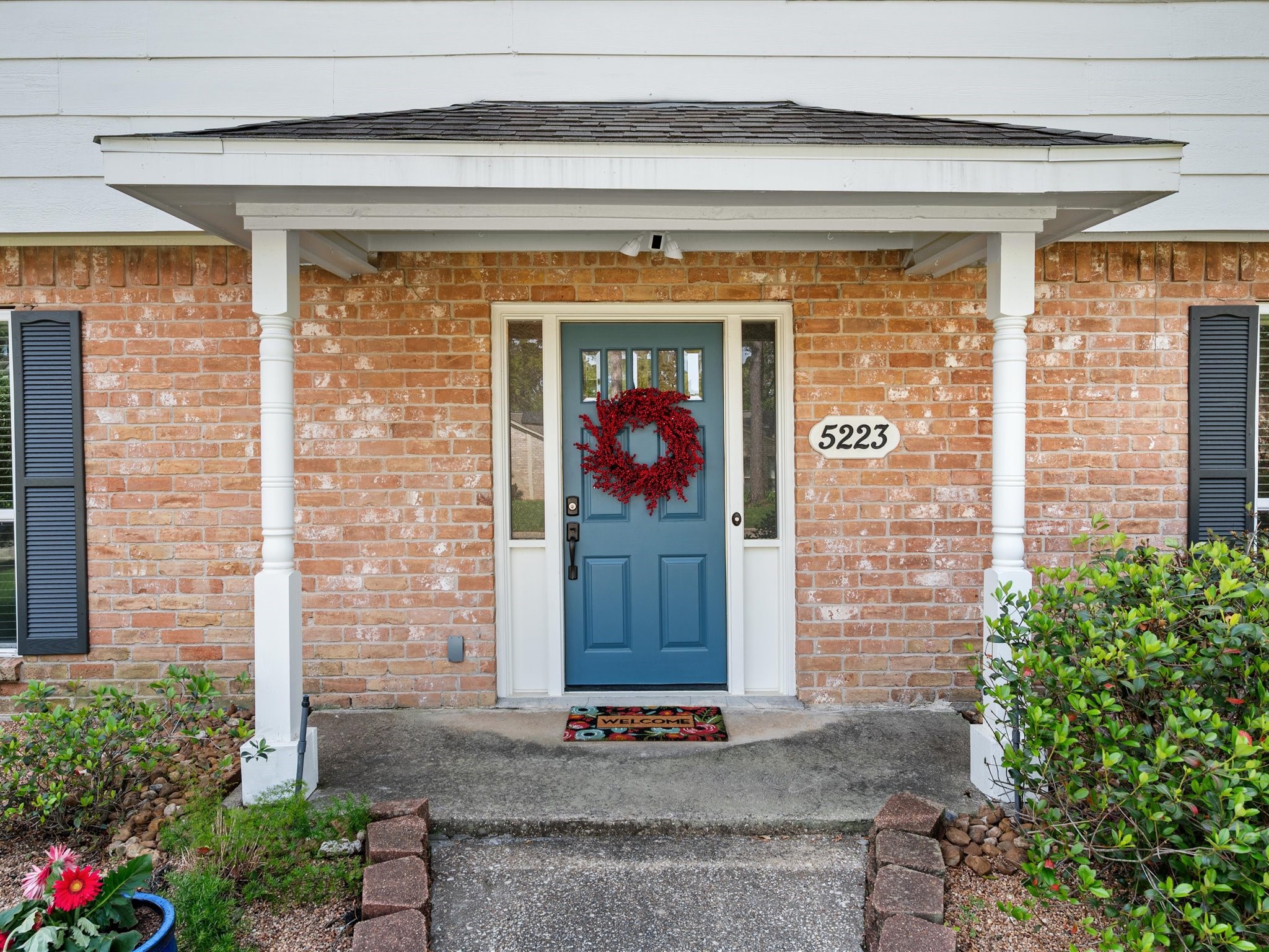 5223 Ashmere Lane Spring, TX 77379 - Photo 3 of 50 A freshly painted exterior creates a warm and welcoming first impression.