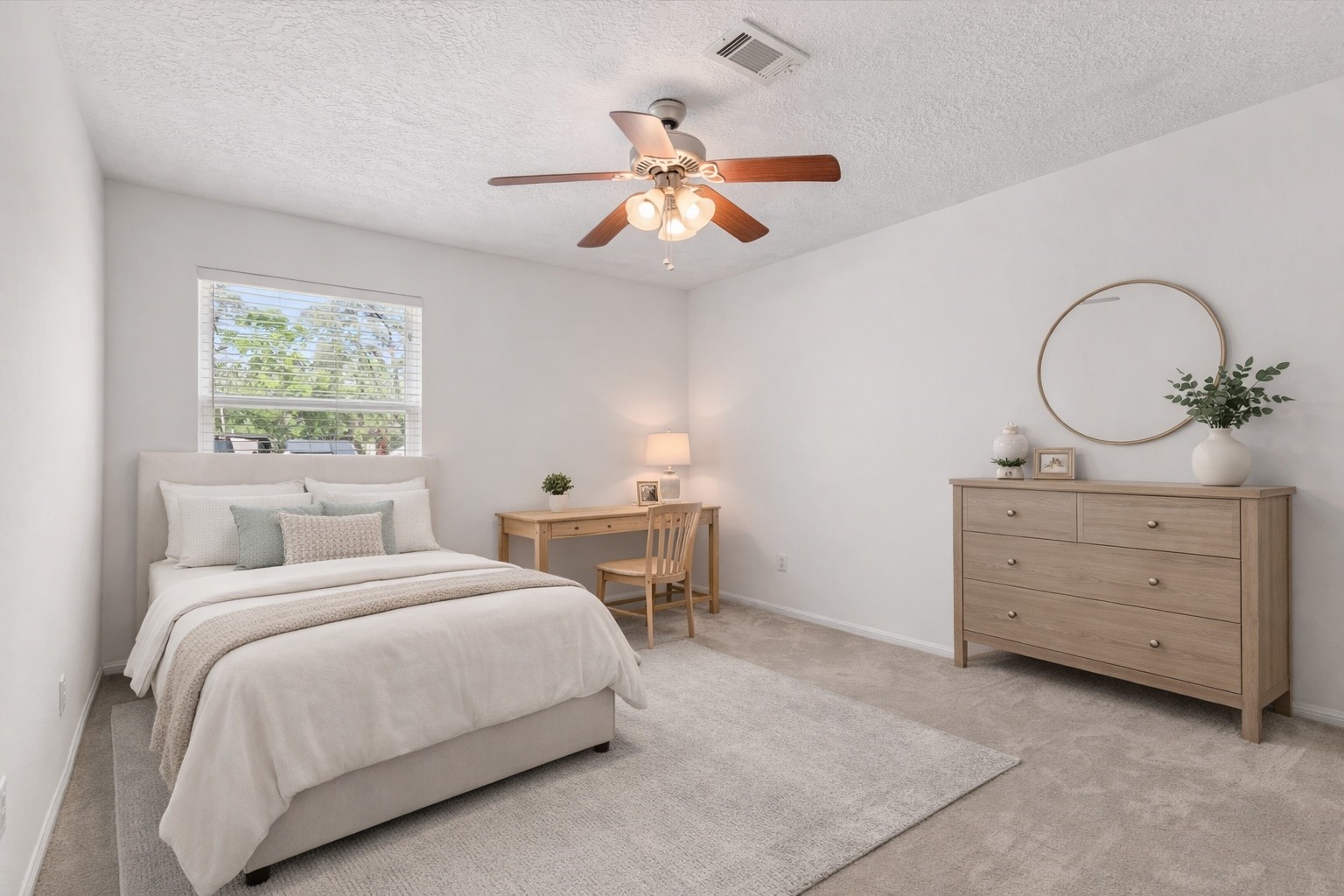 5223 Ashmere Lane Spring, TX 77379 - Photo 34 of 50 Virtually staged secondary bedroom #2