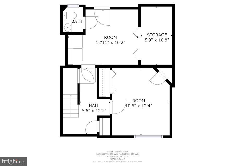 9308 Colesville Road Silver Spring, MD 20901 - Photo 41 of 41 Basement Floorplan