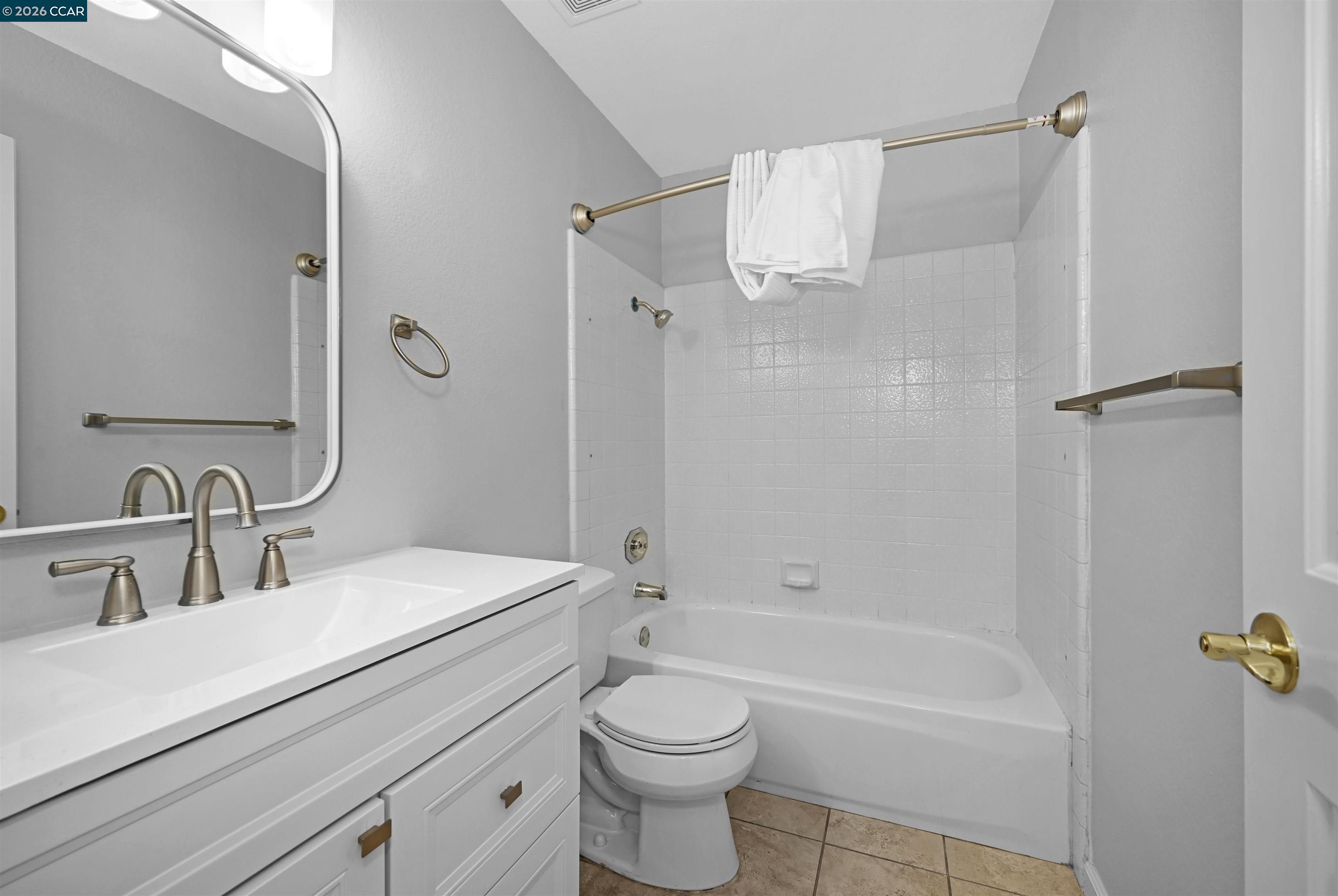 3659 Crow Canyon Road San Ramon, CA 94582 - Photo 18 of 26 a bathroom with a sink toilet and shower