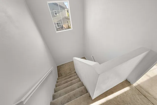 a view of entryway with stairs