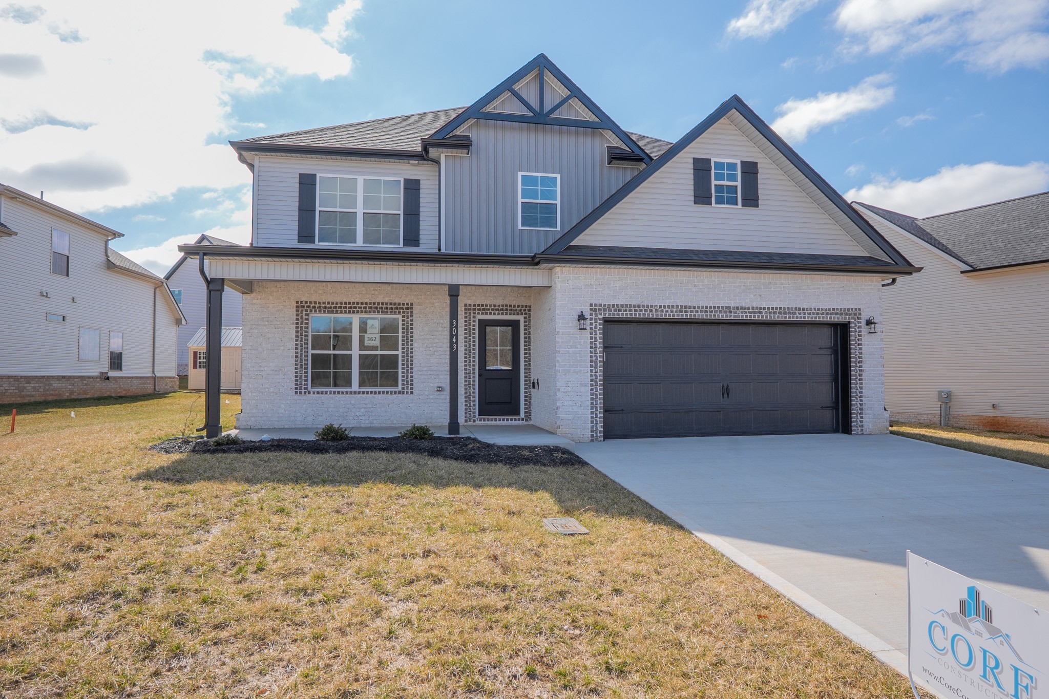 362 Timber Springs Clarksville, TN 37042 - Photo 2 of 24 a front view of a house with a yard