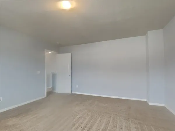 a view of empty room