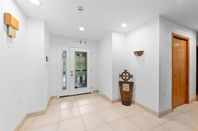 a view of a entryway door