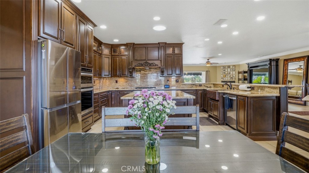 16025 Perry Heights Drive Riverside, CA 92504 - Photo 50 of 105 Kitchen Nook Looking Into Kitchen
