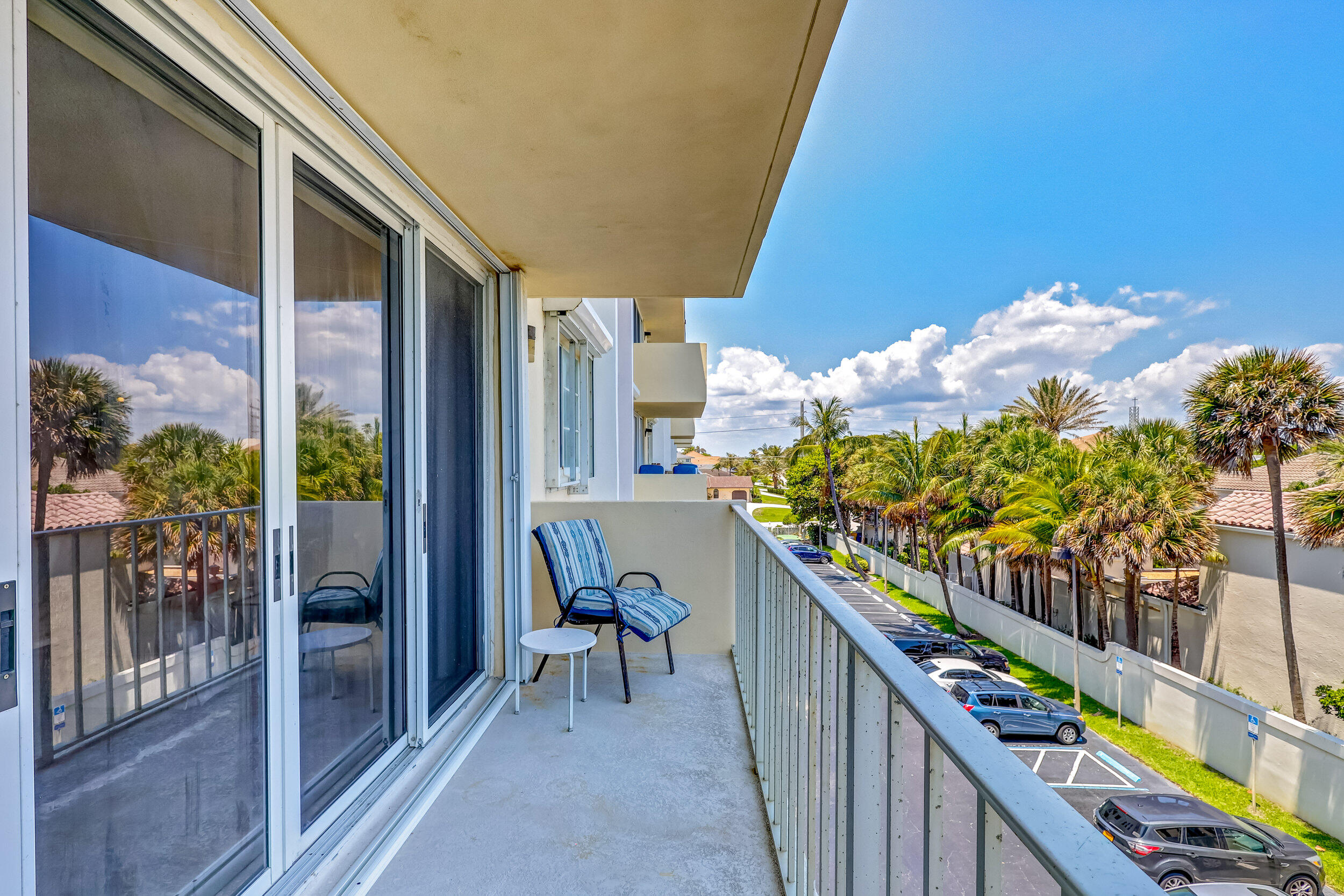 630 Ocean Drive, Unit 403 Juno Beach, FL 33408 - Photo 23 of 25 Balcony View looking west