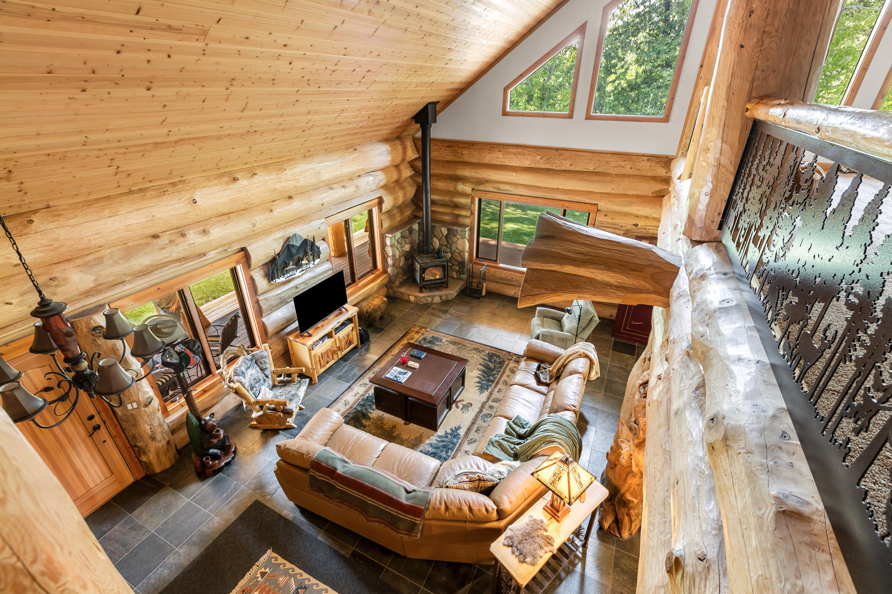 0 Summit Lake Road Montgomery Creek, CA 96065 - Photo 20 of 41 a view of an outdoor sitting area with brick walls
