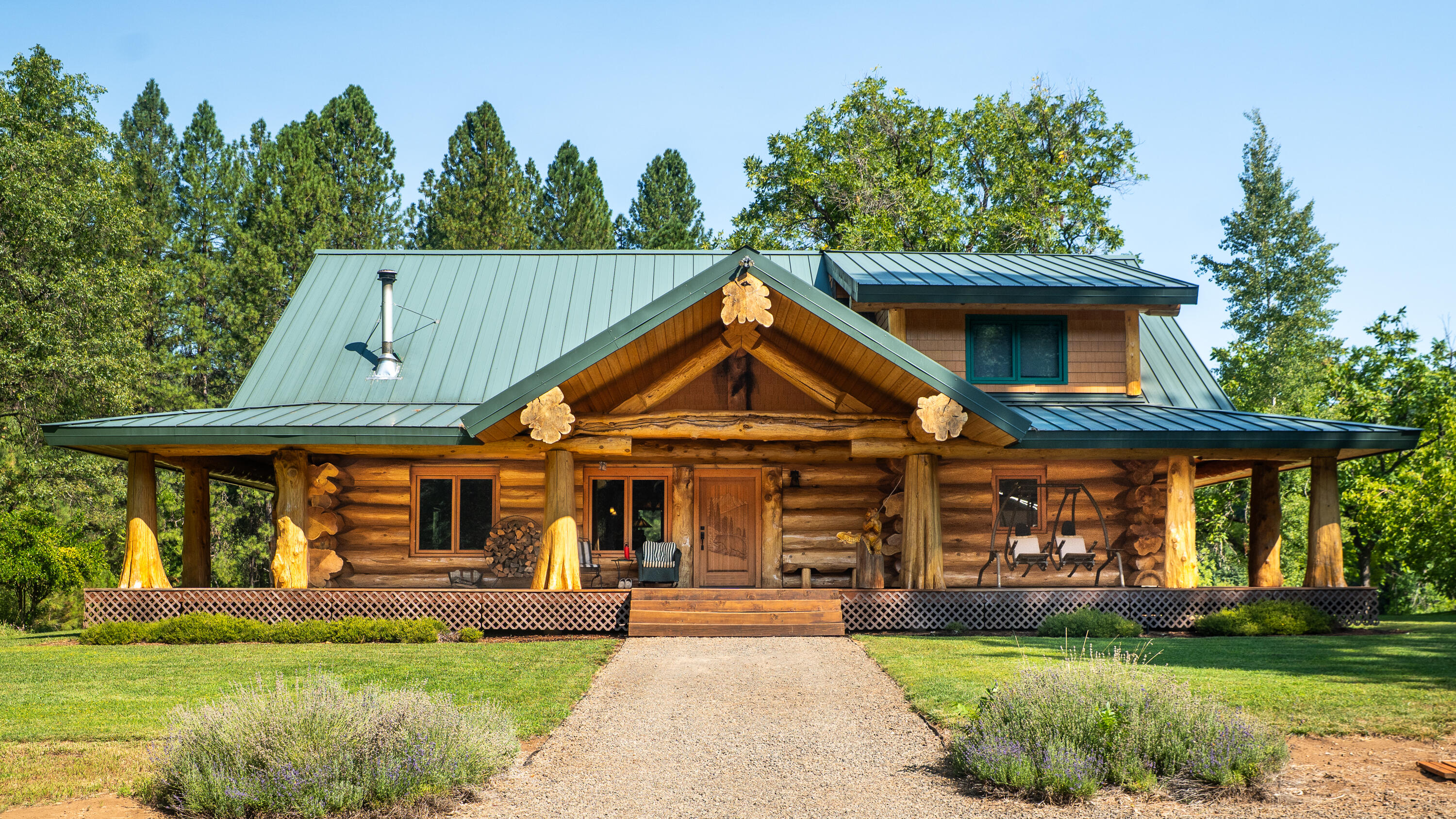 0 Summit Lake Road Montgomery Creek, CA 96065 - Photo 4 of 41 a front view of a house with garden