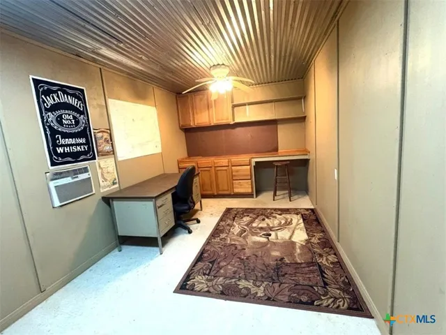 a room with storage and utility