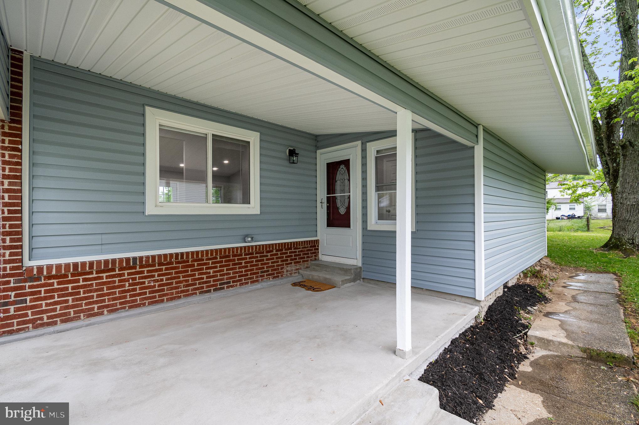 8409 Charlton Road Randallstown, MD 21133 - Photo 4 of 28 Covered Front Porch
